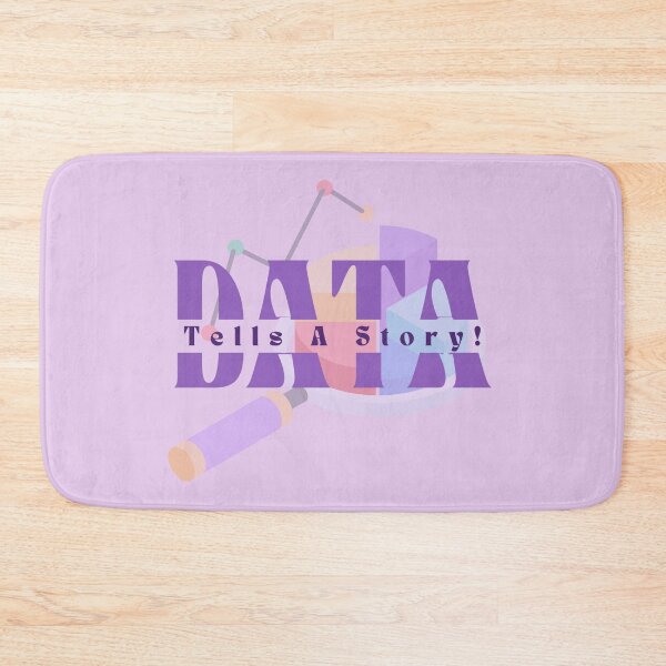 Item preview, Data tells a story - Data science designs for data scientists and data analysts designed and sold by ScientistArtist.