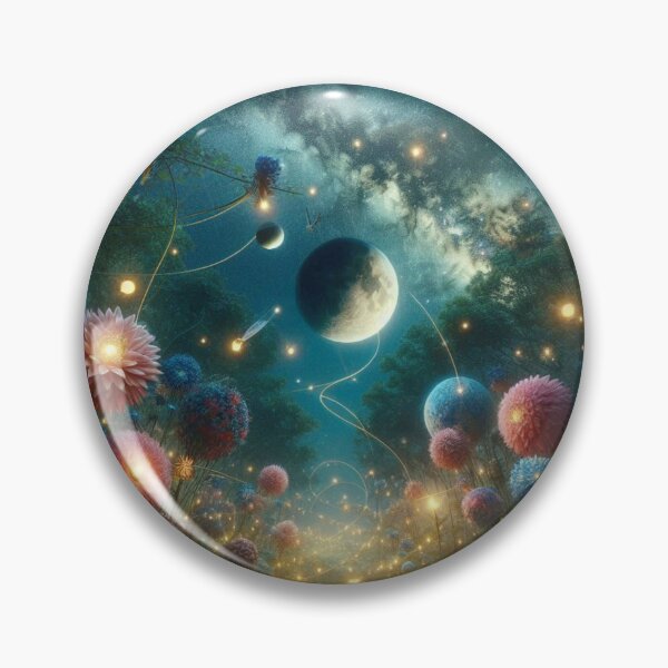 Item preview, surreal night garden scene designed and sold by Dominika Farkašová.