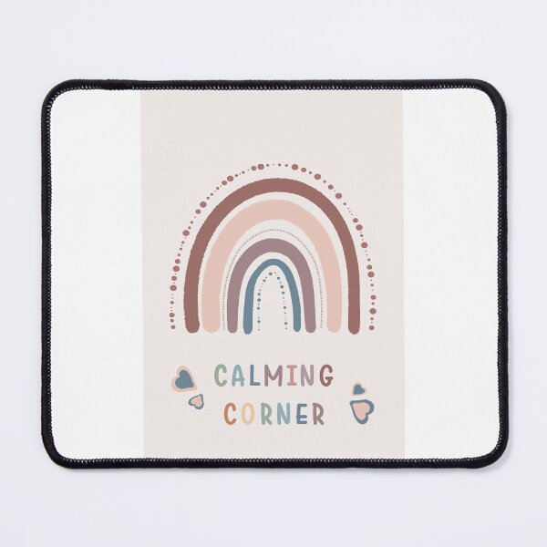 Item preview, Calming Corner Poster Mental Health Classroom Décor Wall Art designed and sold by Living The Vibe.