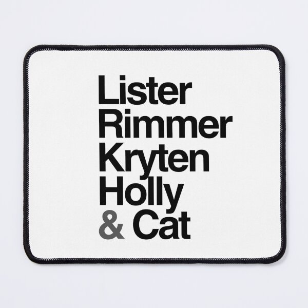 Item preview, Lister & Friends Character List Black Text designed and sold by ItsAMugsGame.