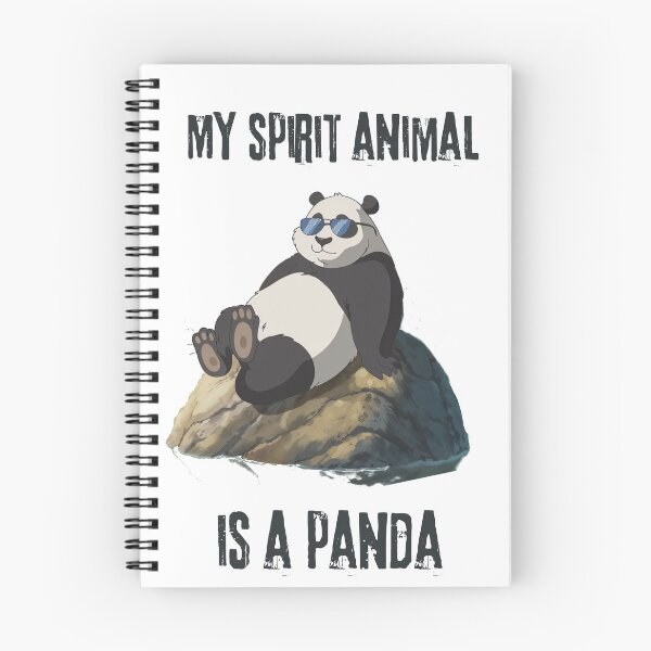 Item preview, My spirit animal is a panda! designed and sold by PandasticPL.