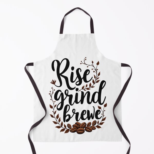 Item preview, Rise, Grind, Brew – Perfect for Coffee Lovers designed and sold by PixelCraftBD.