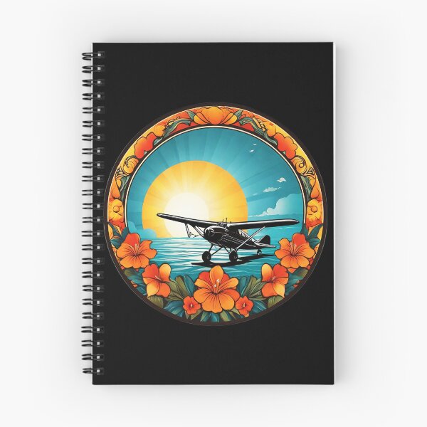 Item preview, Sunset Hawaii Aeroplane by The Ocean with Orchids designed and sold by NautiChic.