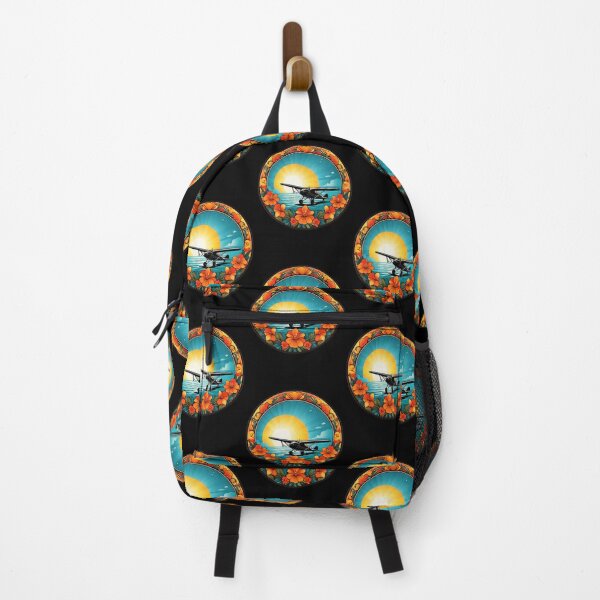 Item preview, Sunset Hawaii Aeroplane by The Ocean with Orchids designed and sold by NautiChic.