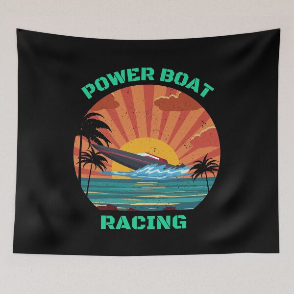 Item preview, Powerboat racing designed and sold by sydney-syder.