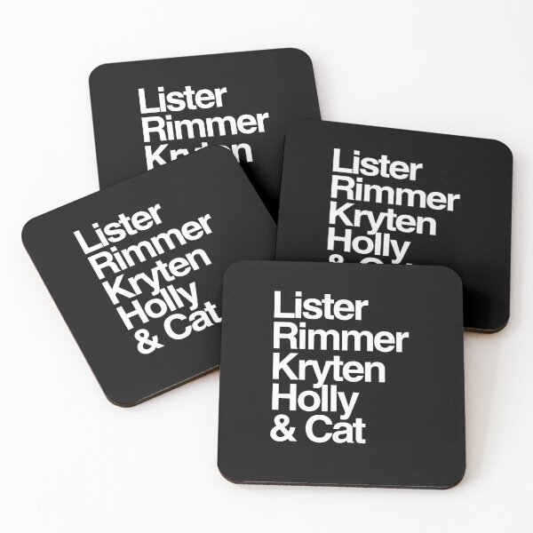 Item preview, Lister & Friends Character List White Text designed and sold by ItsAMugsGame.