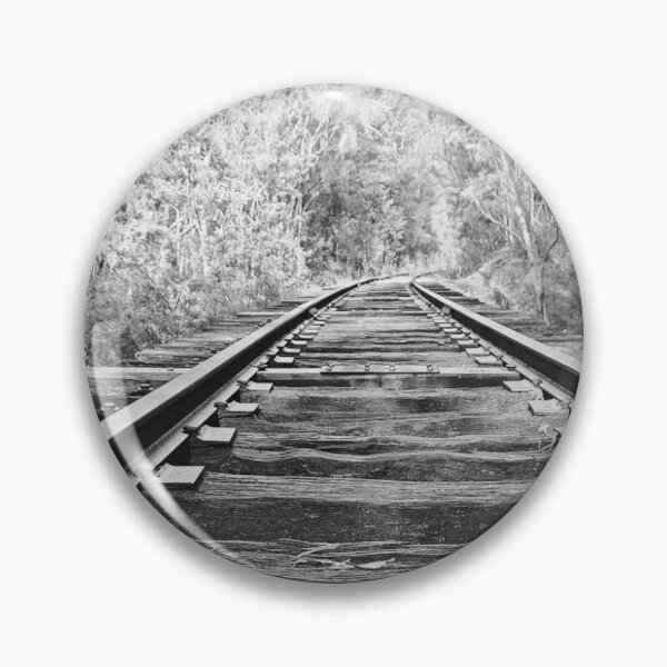 Item preview, Pemberton Tramway in black & white designed and sold by bluegumleaf.