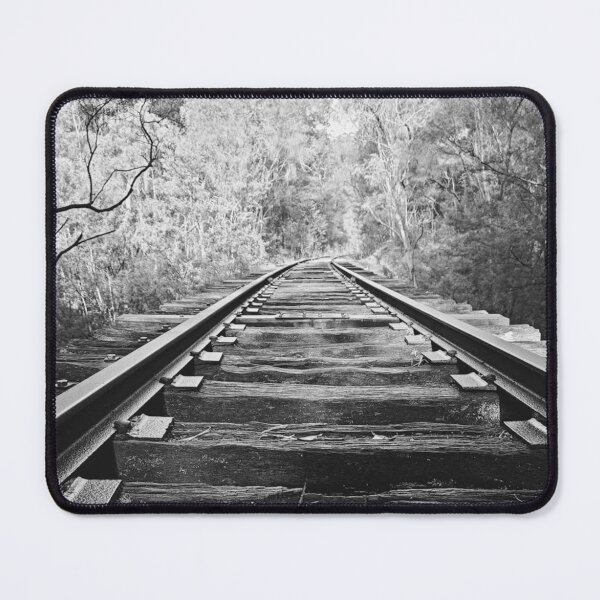 Item preview, Pemberton Tramway in black & white designed and sold by bluegumleaf.