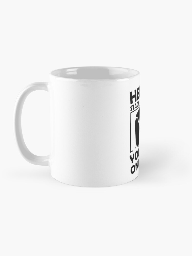 Thumbnail 3 of 6, Coffee Mug, Help me stack overflow, you're my only hope designed and sold by maooro.