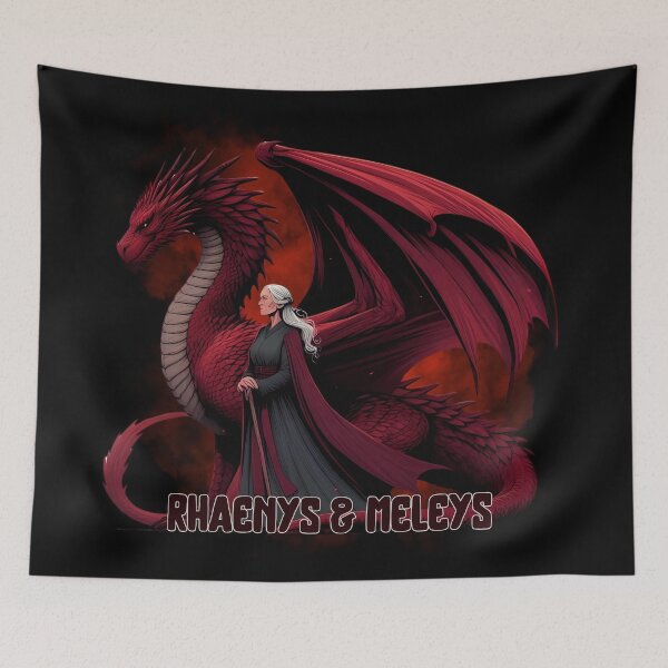 Item preview, Rhaenys Targaryen & Meleys Dragon designed and sold by Kormix.