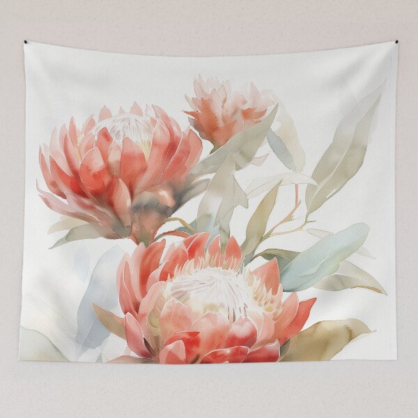 Item preview, Australian Waratah on stems designed and sold by DariyaDell.