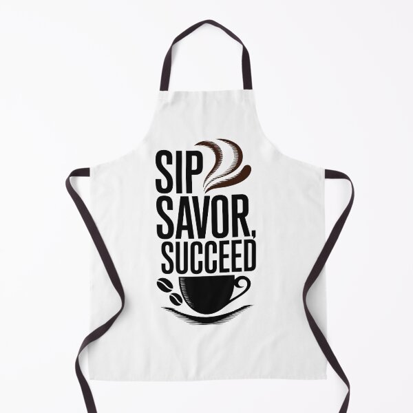Item preview, Sip, Savor, Succeed – Motivational Coffee Lover Design designed and sold by PixelCraftBD.
