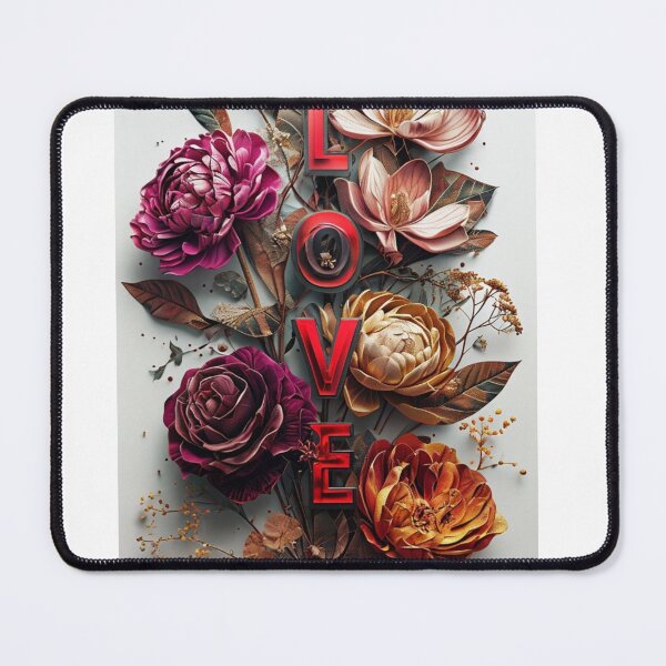 Item preview, "Love in Bloom: Elegant Floral Art for Your Home" designed and sold by Selinepop.
