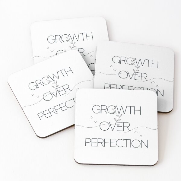 Item preview, Growth Over Perfection - Minimalist Nature designed and sold by pr1me-shop.
