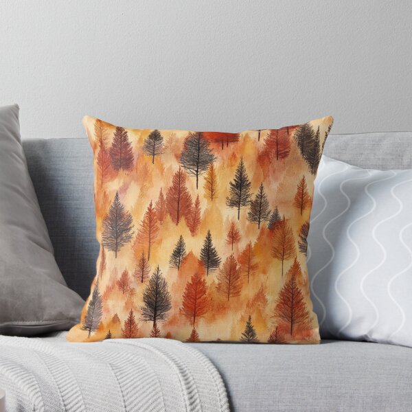 Item preview, Paisaje de bosque otoñal designed and sold by Myra365Art.