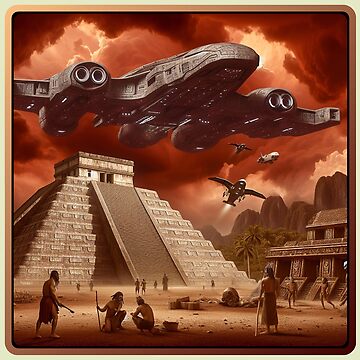 Vorschaubild zum Design Maya trifft UFO von Kobeko