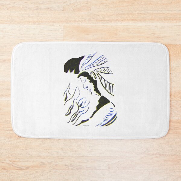 Item preview, A chief looks into the fire designed and sold by ZoffArt-Shop.