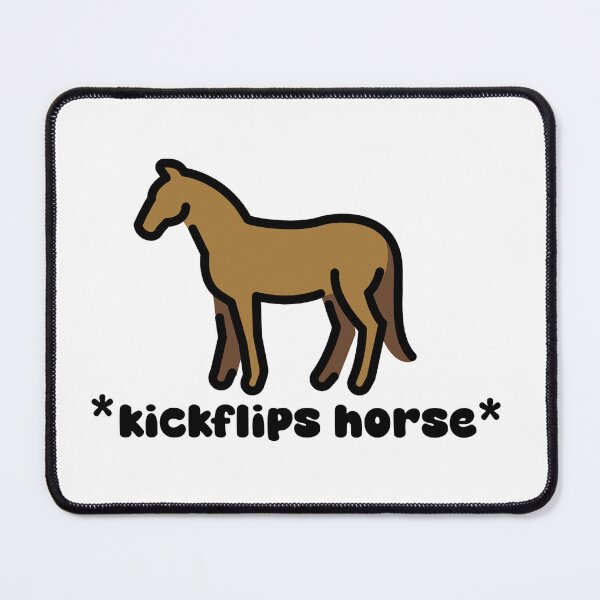 Item preview, kickflips horse designed and sold by dogfish-art.