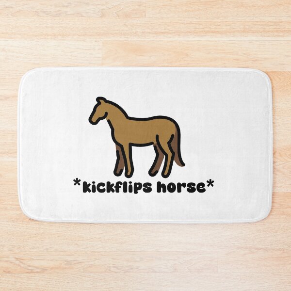 Item preview, kickflips horse designed and sold by dogfish-art.