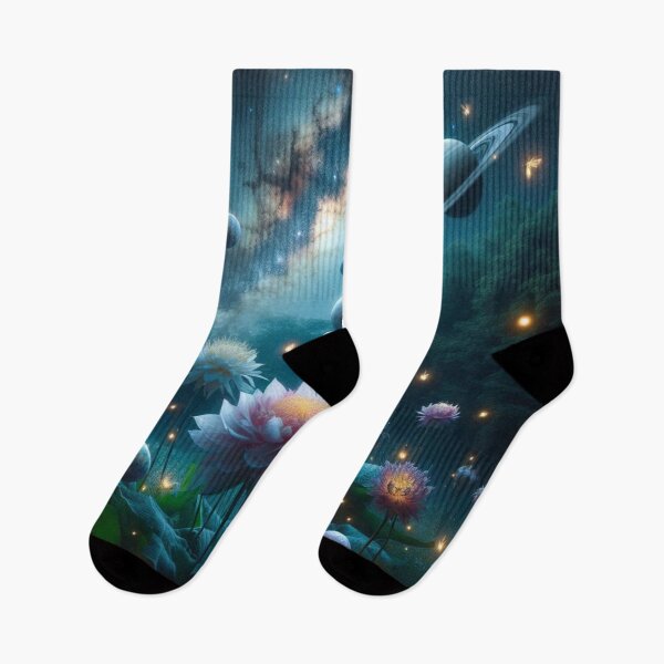 Item preview, lush greenery nightscape designed and sold by Dominika Farkašová.