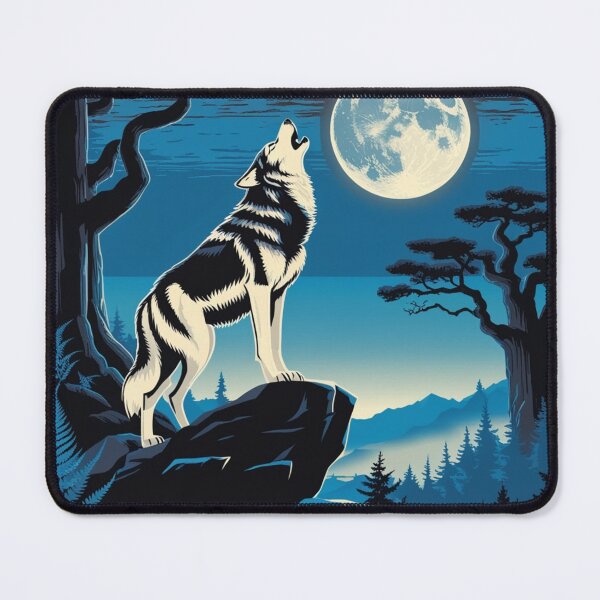 Item preview, Wolf howling designed and sold by Ash44444.