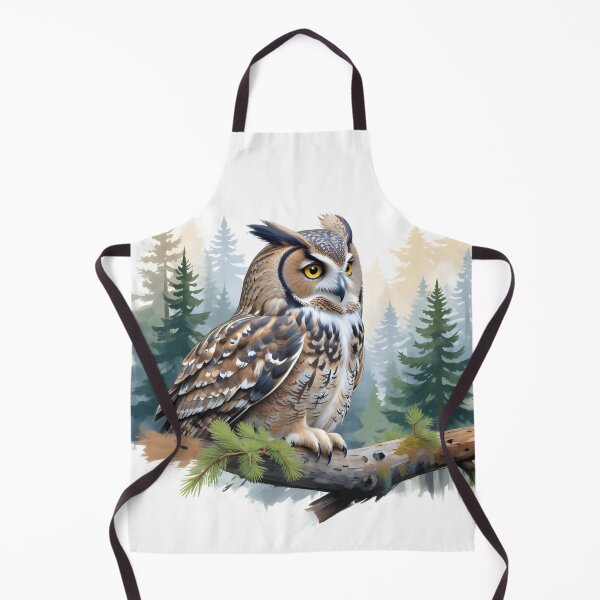 Item preview, Watercolor Owl Wildlife designed and sold by PixelRoots.