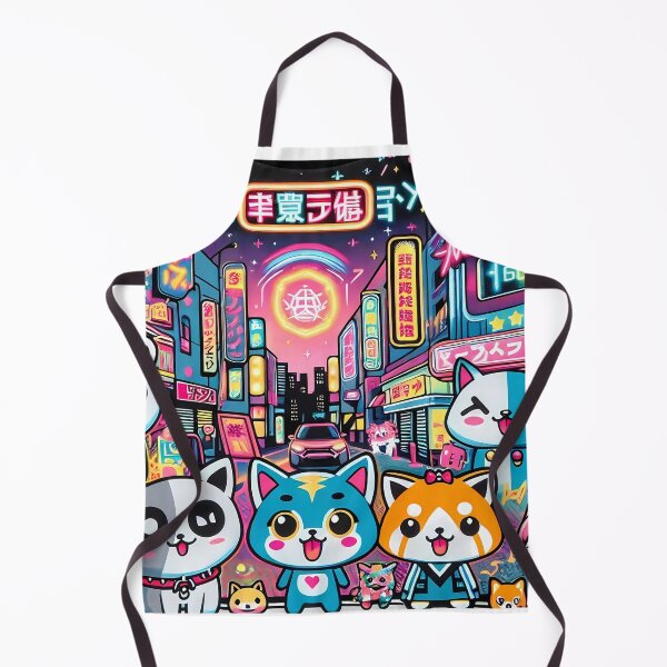 Item preview, Neon Neko City designed and sold by Teepographystore.