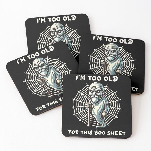 Item preview, Old Boo Sheet Lustiges Spruch Design Mürrisches designed and sold by LuminOrb.