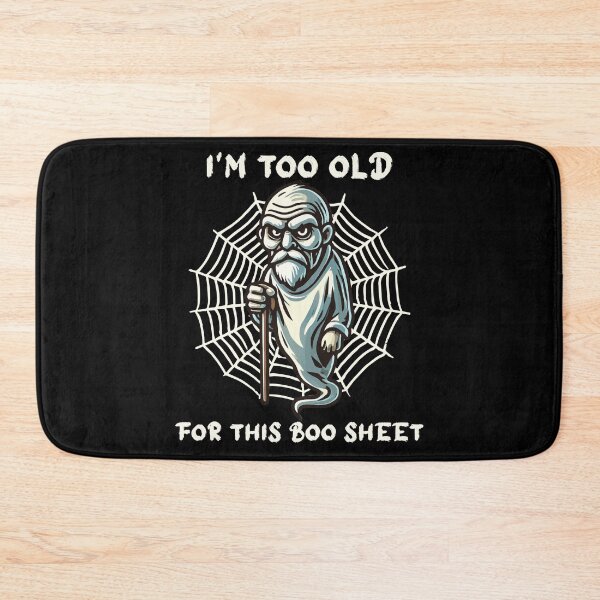 Item preview, Old Boo Sheet Lustiges Spruch Design Mürrisches designed and sold by LuminOrb.