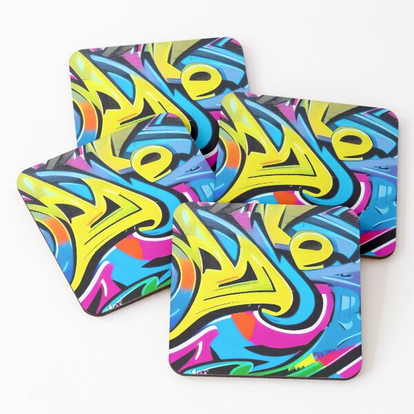 Item preview, Shop Now and Elevate Your Space with Bold, Abstract Graffiti Art | 321 designed and sold by City Graffix Design Co..