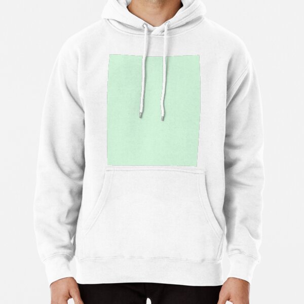 Pastel Green Pullover Hoodie for Sale by SolidColors Redbubble