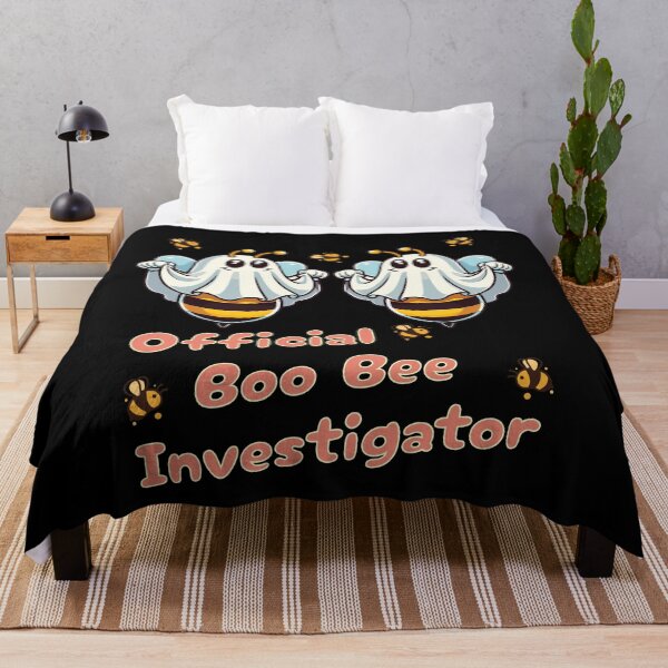 Item preview, Official Boo Bee Investigator Funny Saying designed and sold by LuminOrb.
