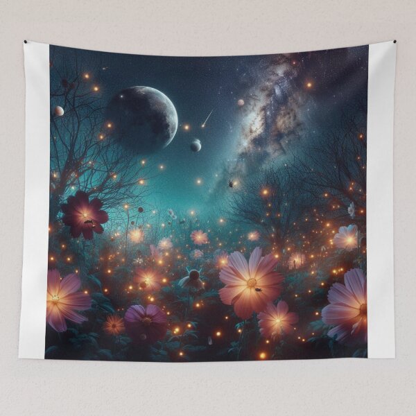 Item preview, ethereal garden with stars designed and sold by Dominika Farkašová.