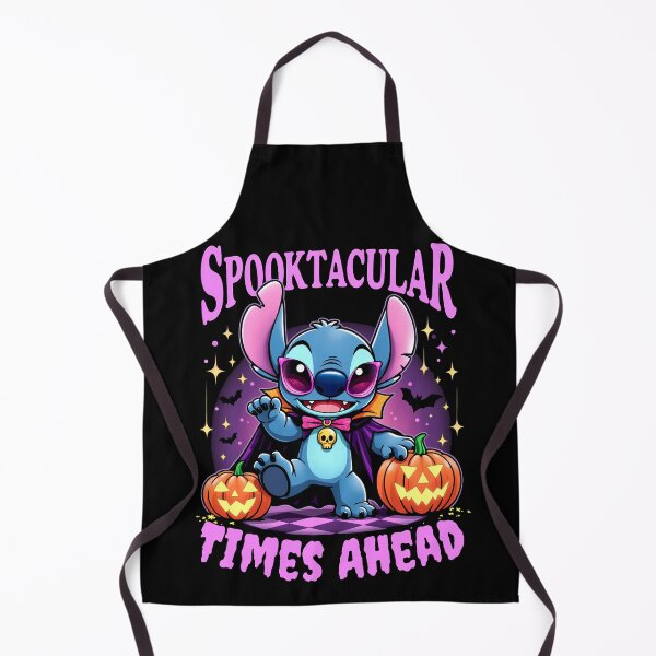Item preview, Halloween Stitch wishes "Spooktacular Times Ahead" A Halloween Funny designed and sold by TheInkyOwl-TIO.