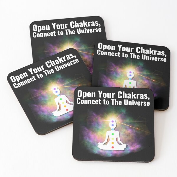 Item preview, OPEN YOUR CHAKRAS CONNECT TO THE UNIVERSE designed and sold by StarUL.