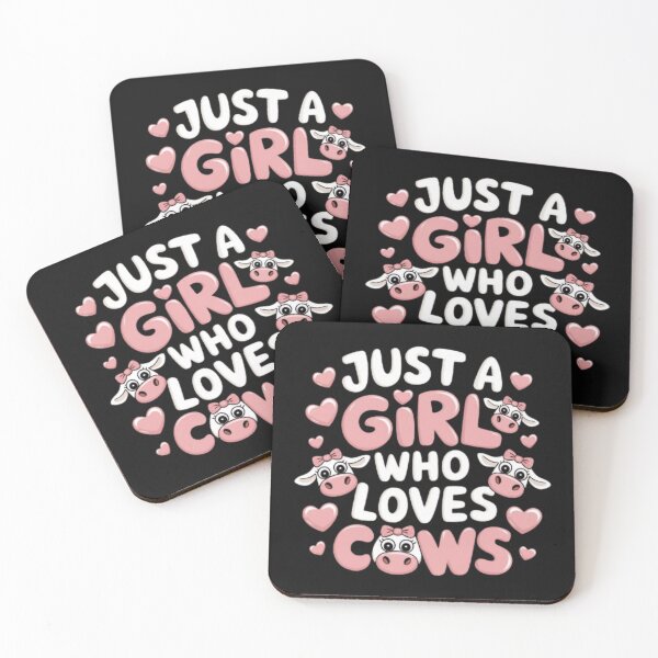 Item preview, just a girl who loves cows designed and sold by 123ks.