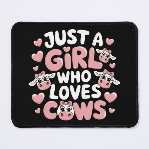 Item preview, just a girl who loves cows designed and sold by 123ks.