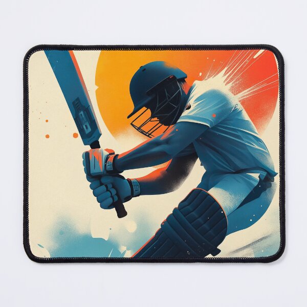 Item preview, Cricket player.. Sports art. A gift for an athlete. designed and sold by GiriaGallery.