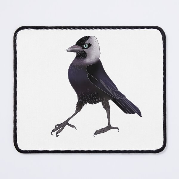 Item preview, Eurasian Jackdaw walking  designed and sold by Naty Design Prague.