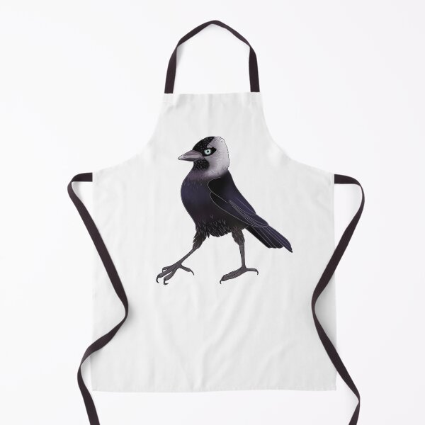 Item preview, Eurasian Jackdaw walking designed and sold by Naty Design Prague.