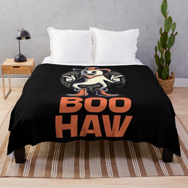 Item preview, Funny Cowboy Ghost Says Boo Haw Costume Idea designed and sold by LuminOrb.