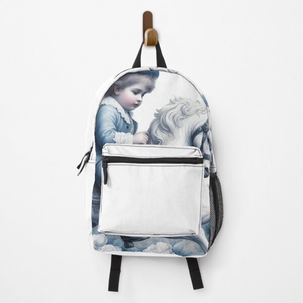Item preview, Blue and White Porcelain, Child Riding Timeless Plaything designed and sold by freackly.