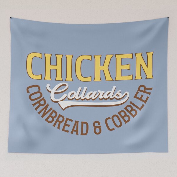 Item preview, Chicken collards cornbread & cobbler designed and sold by Colorfulman.