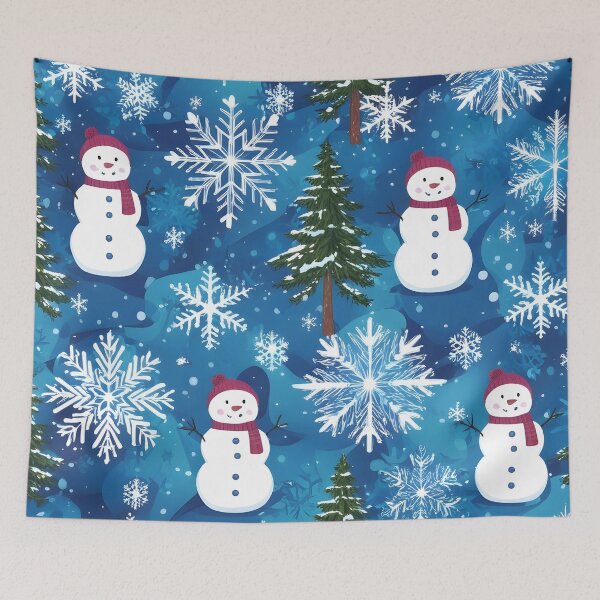 Item preview, Blue and White Christmas designed and sold by annoying-shirts.