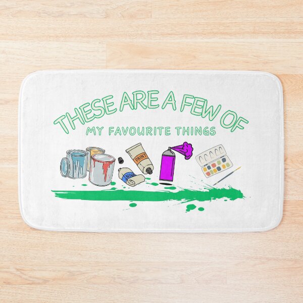 Item preview, THESE ARE A FEW OF MY FAVOURITE THINGS, DESIGN FOR ARTISTS/PAINTERS designed and sold by larissa-myrie.