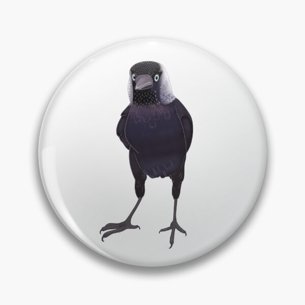 Item preview, Eurasian Jackdaw Liam  designed and sold by Naty Design Prague.