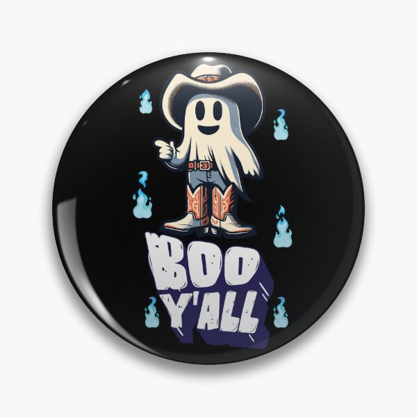 Item preview, Cowboy Ghosts Boo Y'all Funny Saying Design designed and sold by LuminOrb.