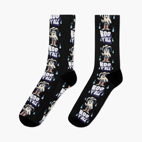 Item preview, Cowboy Ghosts Boo Y'all Funny Saying Design designed and sold by LuminOrb.