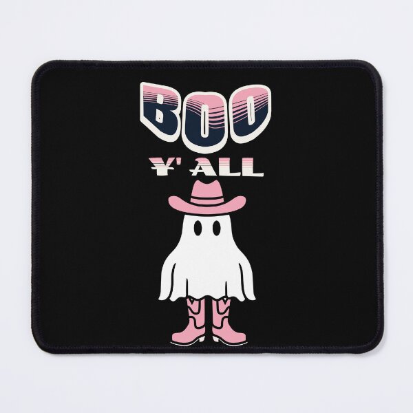 Item preview, Boo Y'all Cowboy Girl Ghosts Good Mood Retro designed and sold by LuminOrb.