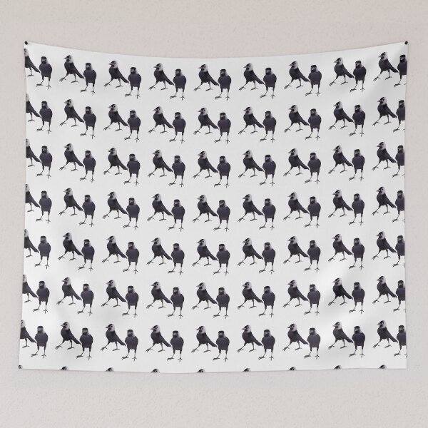 Item preview, Eurasian Jackdaw Liam and Noel designed and sold by Naty Design Prague.